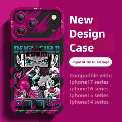 ONE PIECE Apple iPhone Anime Phone Case Silicone Protetive Cases