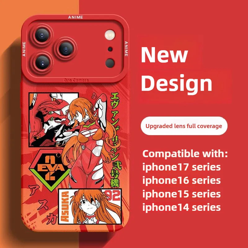 Funda para iPhone 17 de Neon Genesis Evangelion EVA Anime