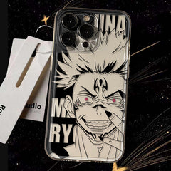 Ryomen Sukuna Clear Phone Case iPhone