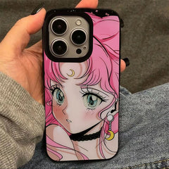 Pink-haired Sailor Moon IPhone Anime Soft Case