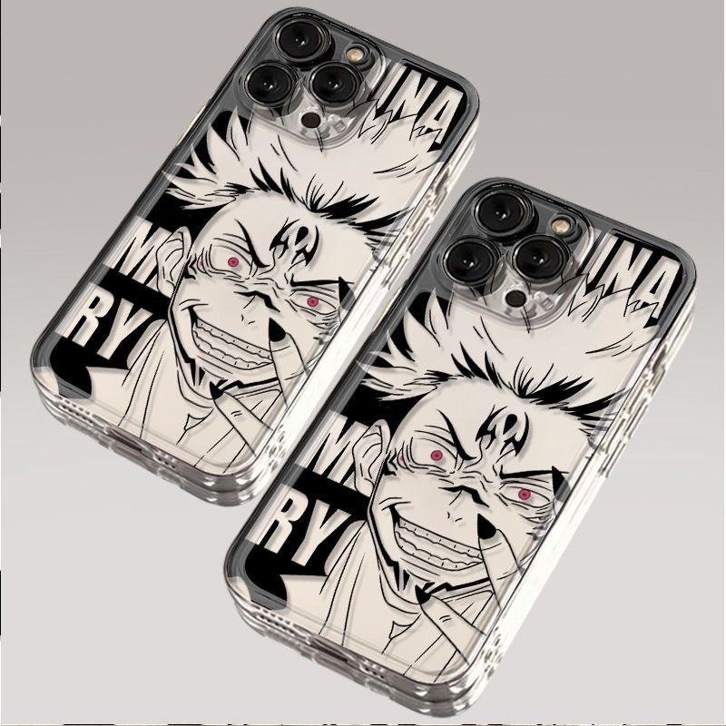 Ryomen Sukuna Clear Phone Case iPhone