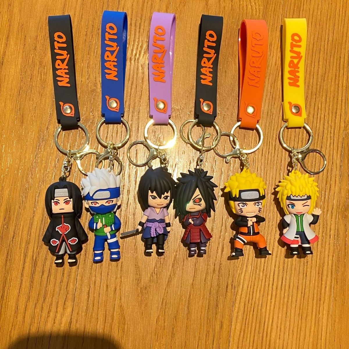 Naruto Keychain Naruto Kaka Cartoon Doll Car Key Chain