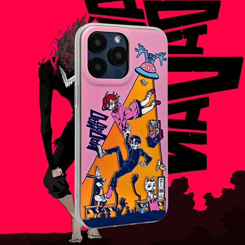 Funda de anime Dandadan para iPhone