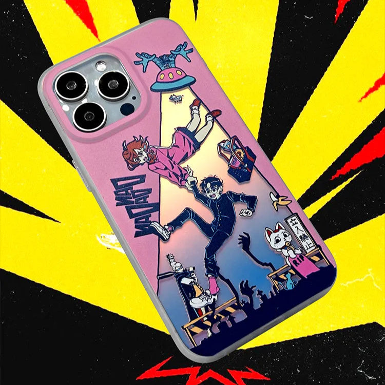 Funda de anime Dandadan para iPhone