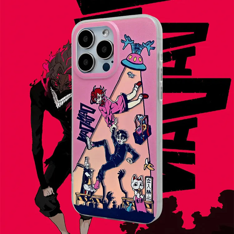 Funda de anime Dandadan para iPhone