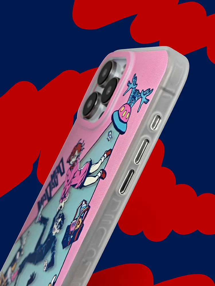 Funda de anime Dandadan para iPhone