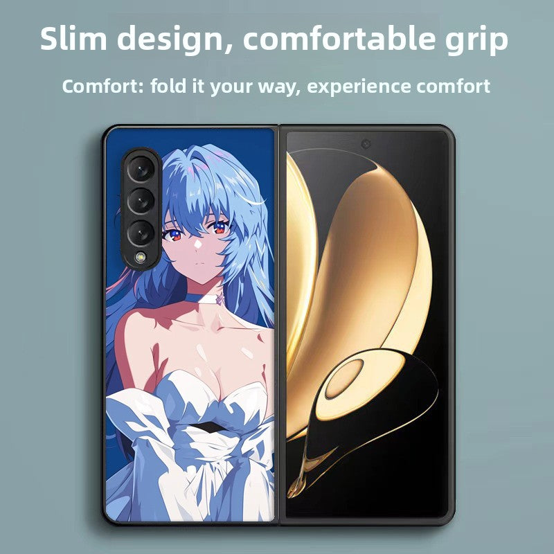 Neon Genesis Evangelion Rei Ayanami Hard Shockproof Phone Case For Samsung