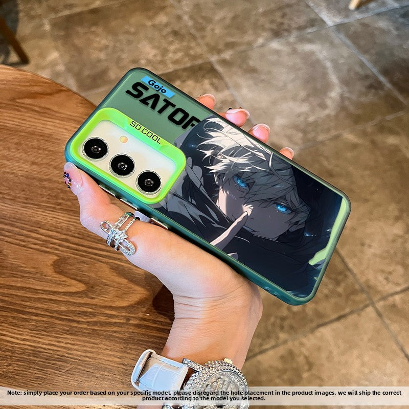 Jujutsu Kaisen Gojo Satoru Laser Phone Case For the Samsung Galaxy