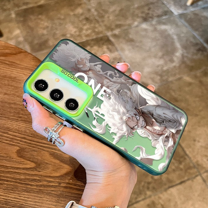 One Piece Gear 5 Luffy Laser Phone Case For Samsung