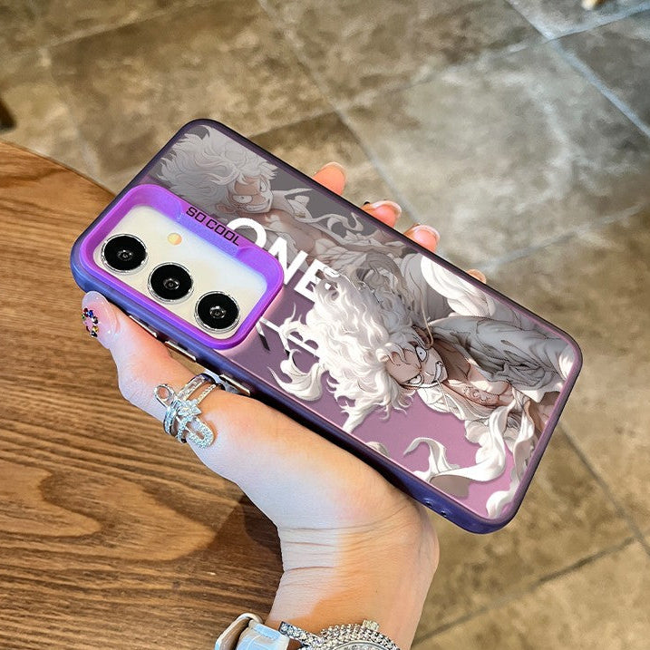 One Piece Gear 5 Luffy Laser Phone Case For Samsung