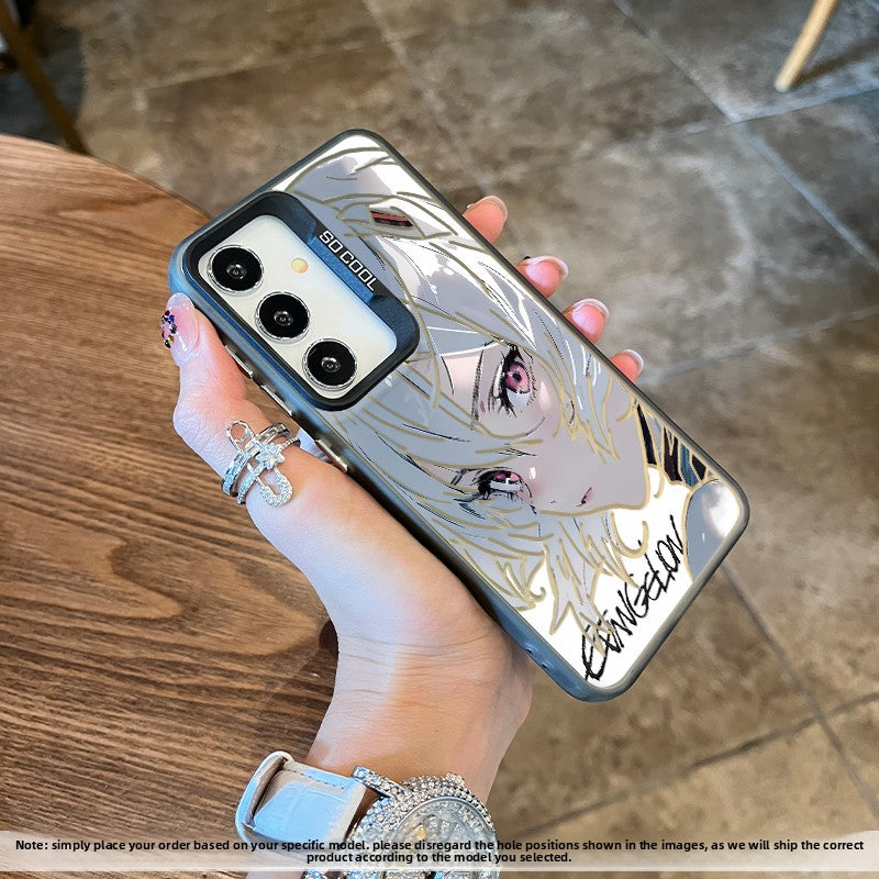 Neon Genesis Evangelion Rei Ayanami Laser Phone Case For Samsung