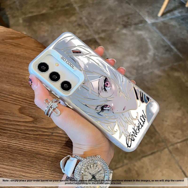 Neon Genesis Evangelion Rei Ayanami Laser Phone Case For Samsung