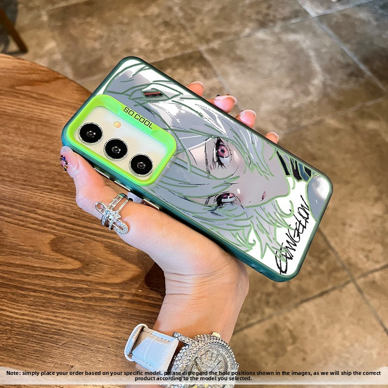 Neon Genesis Evangelion Rei Ayanami Laser Phone Case For Samsung