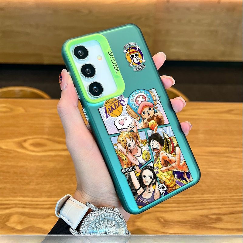 One Piece Anti-Fingerprint Matte Soft TPU Cover for Samsung Phones