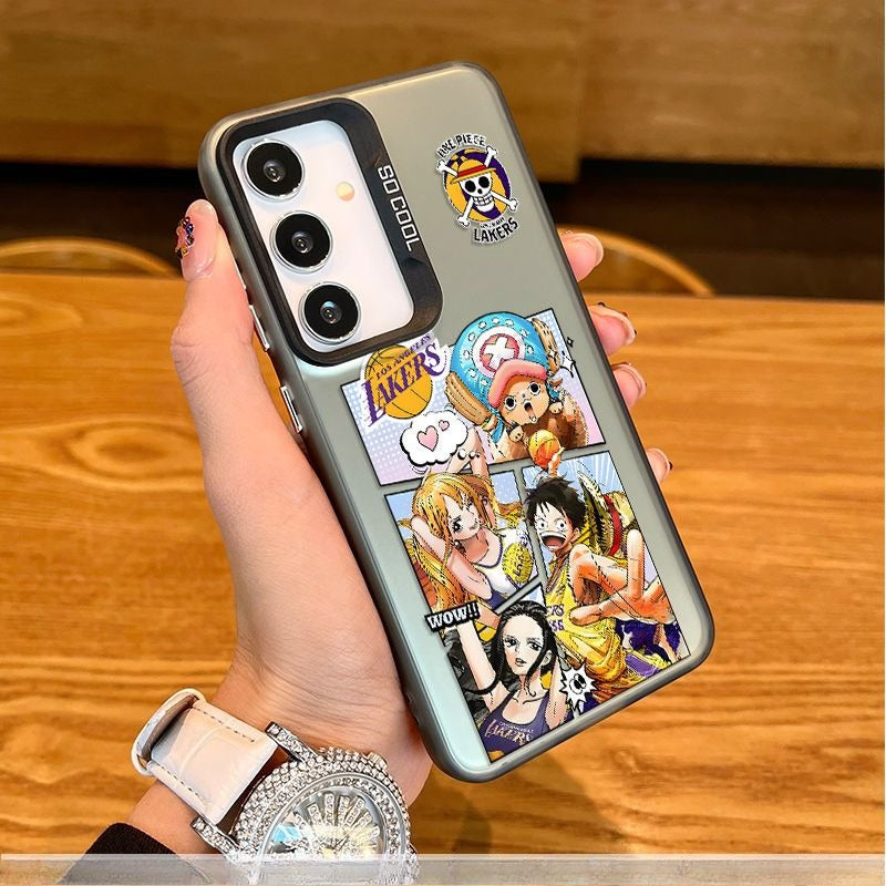 One Piece Anti-Fingerprint Matte Soft TPU Cover for Samsung Phones