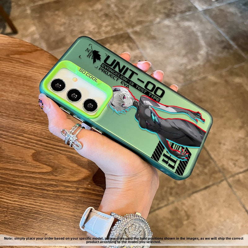 Neon Genesis Evangelion Rei Ayanami Laser Phone Case For Samsung