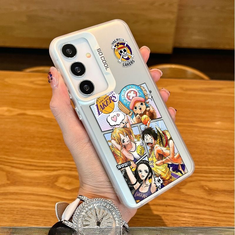 One Piece Anti-Fingerprint Matte Soft TPU Cover for Samsung Phones