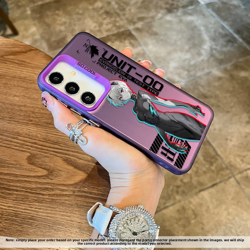 Neon Genesis Evangelion Rei Ayanami Laser Phone Case For Samsung