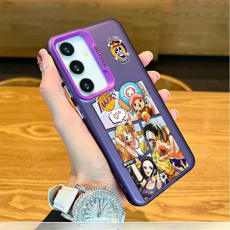 One Piece Anti-Fingerprint Matte Soft TPU Cover for Samsung Phones
