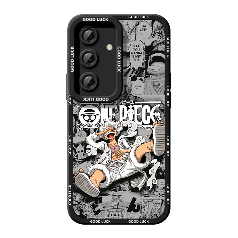 One Piece Gear 5 Luffy Full-wrap Protection Case for Samsung Phones