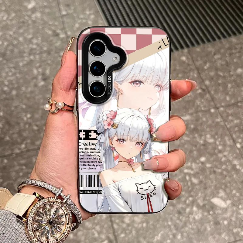 Genshin Impact Kamisato Ayaka Full-Body Shockproof Case for Samsung