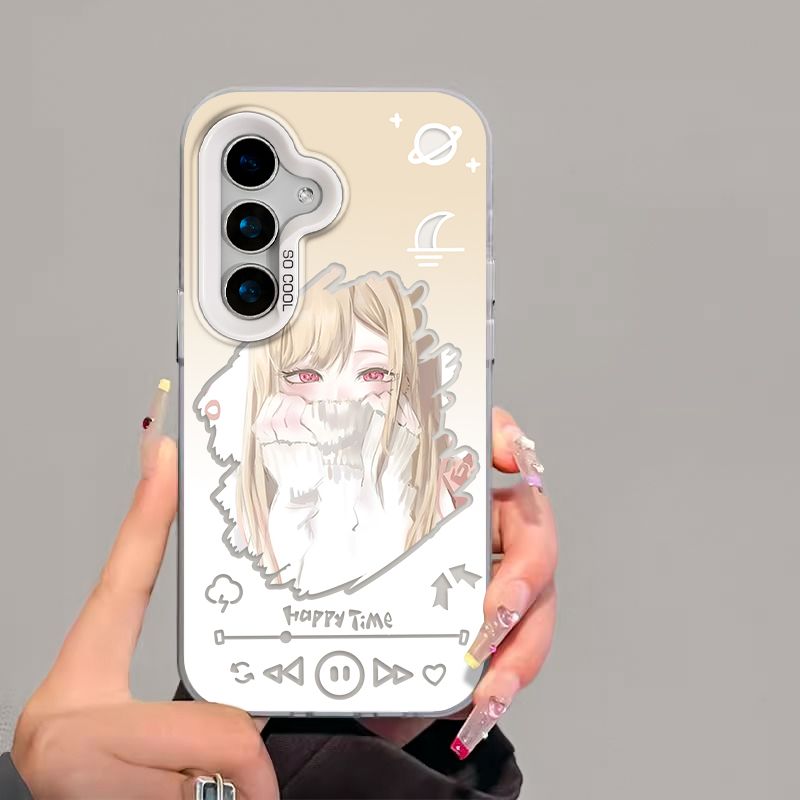 My Dress-Up Darling Music Player Style Soft Case for Samsung Phones