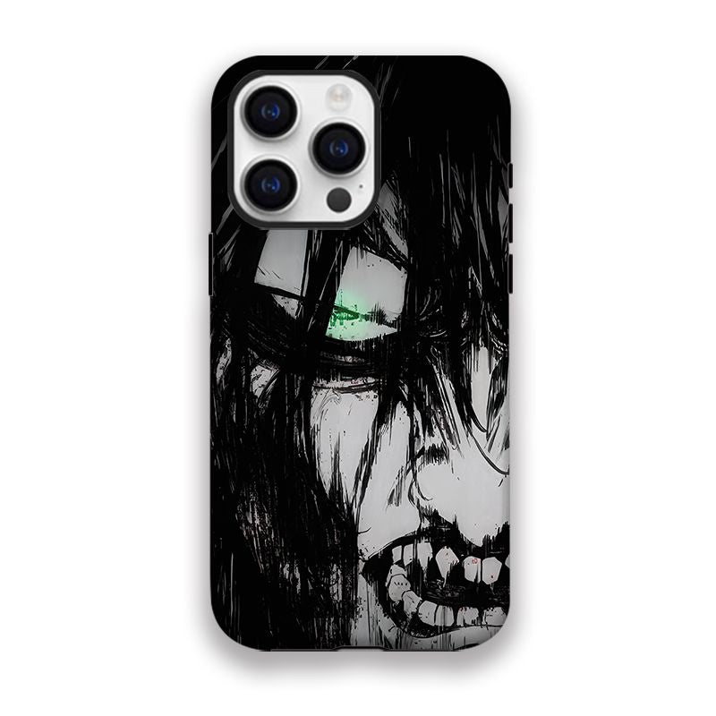 Abstract Simple Design Attack on Titan Apple Anime Case for Iphone