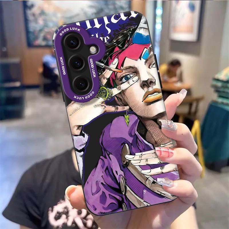 JoJo's Bizarre Adventure Full-wrap protection Samsung Cell Phone Cases