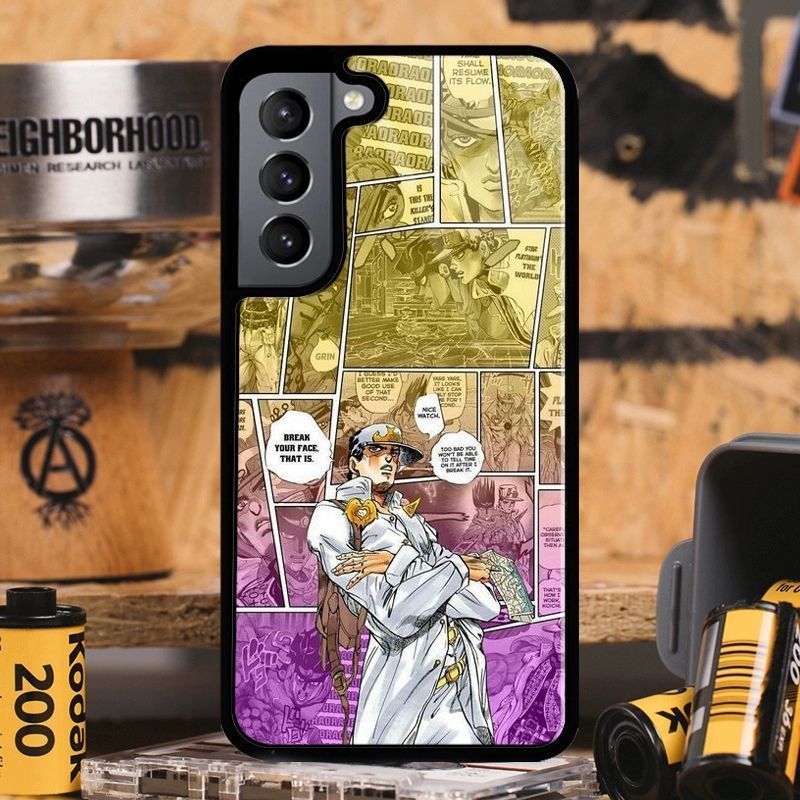 JoJo's Bizarre Adventure All-inclusive lens protection Samsung Flip Phone Case