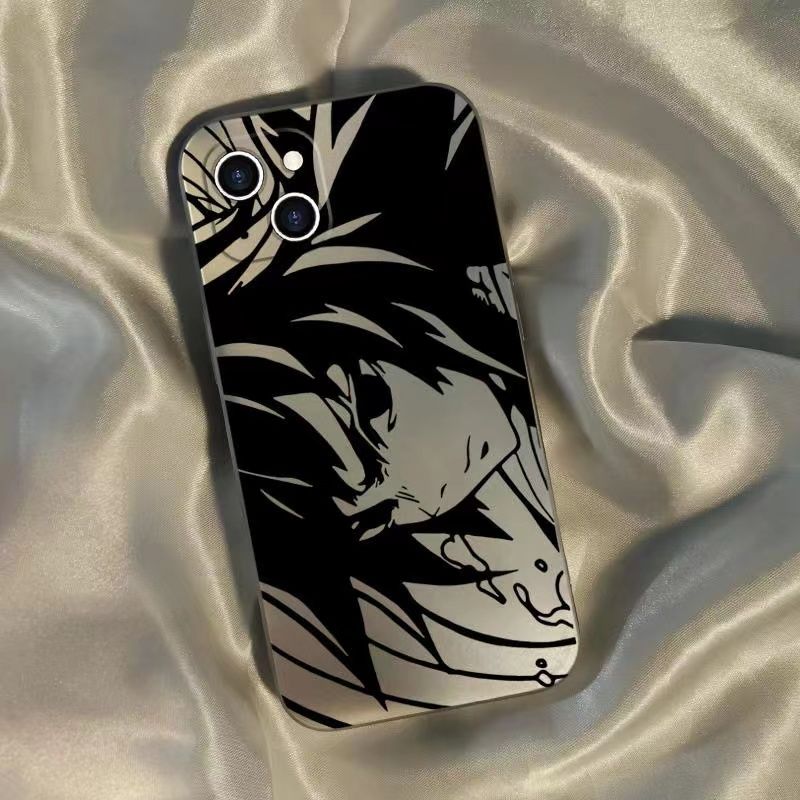 Ryomen Sukuna Gojō Satoru Electroplating Color Anime Phone Case for Iphone Series