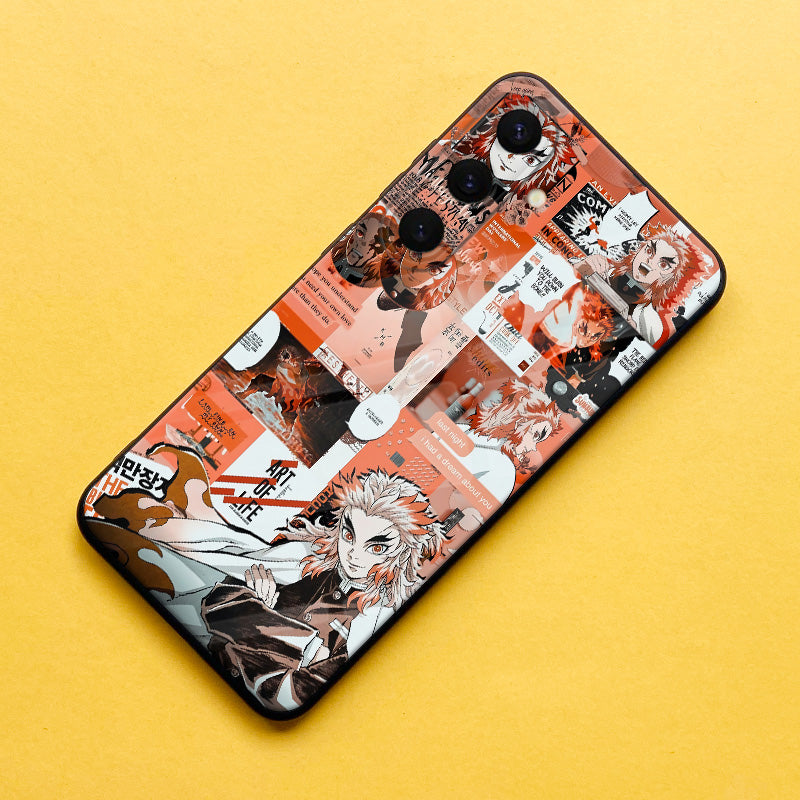 Demon Slayer: Kimetsu no Yaiba Frosted Silicone Phone Case For Samsung