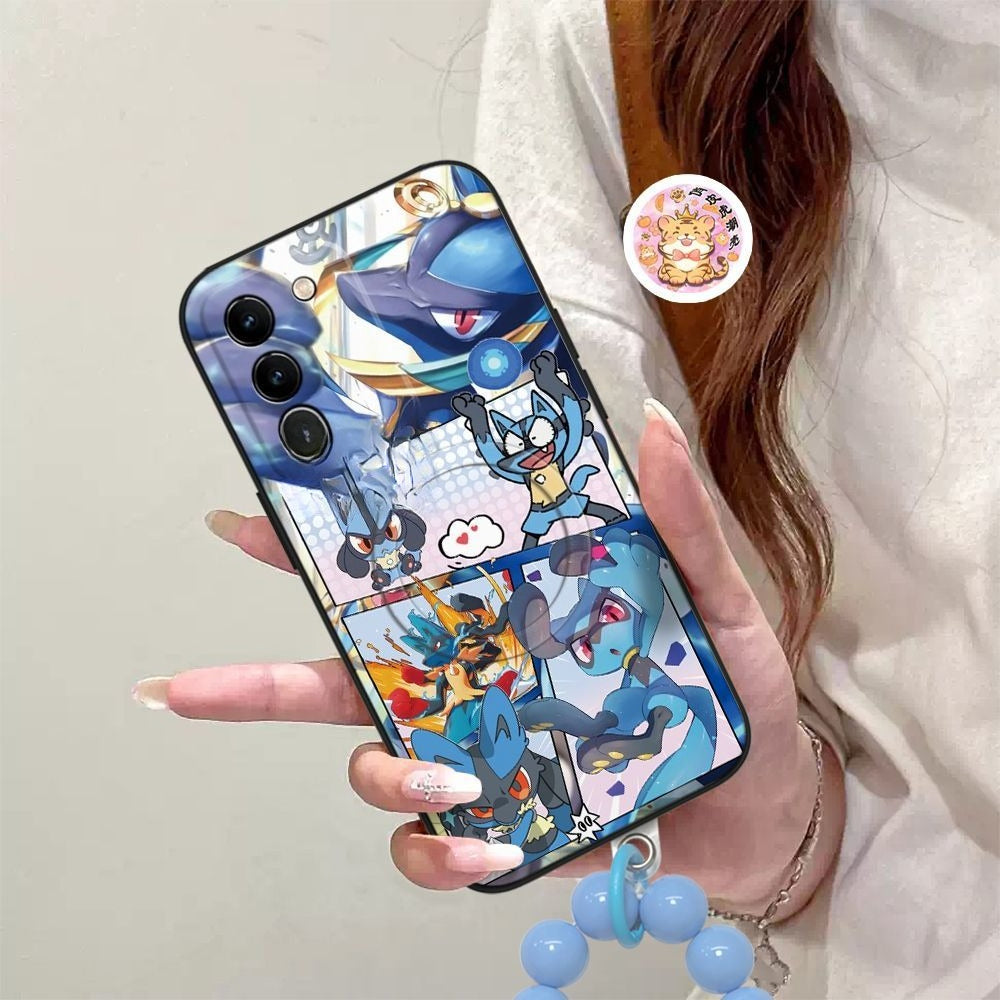 Pokémon Lucario Magnetic Phone Case For Samsung Phones