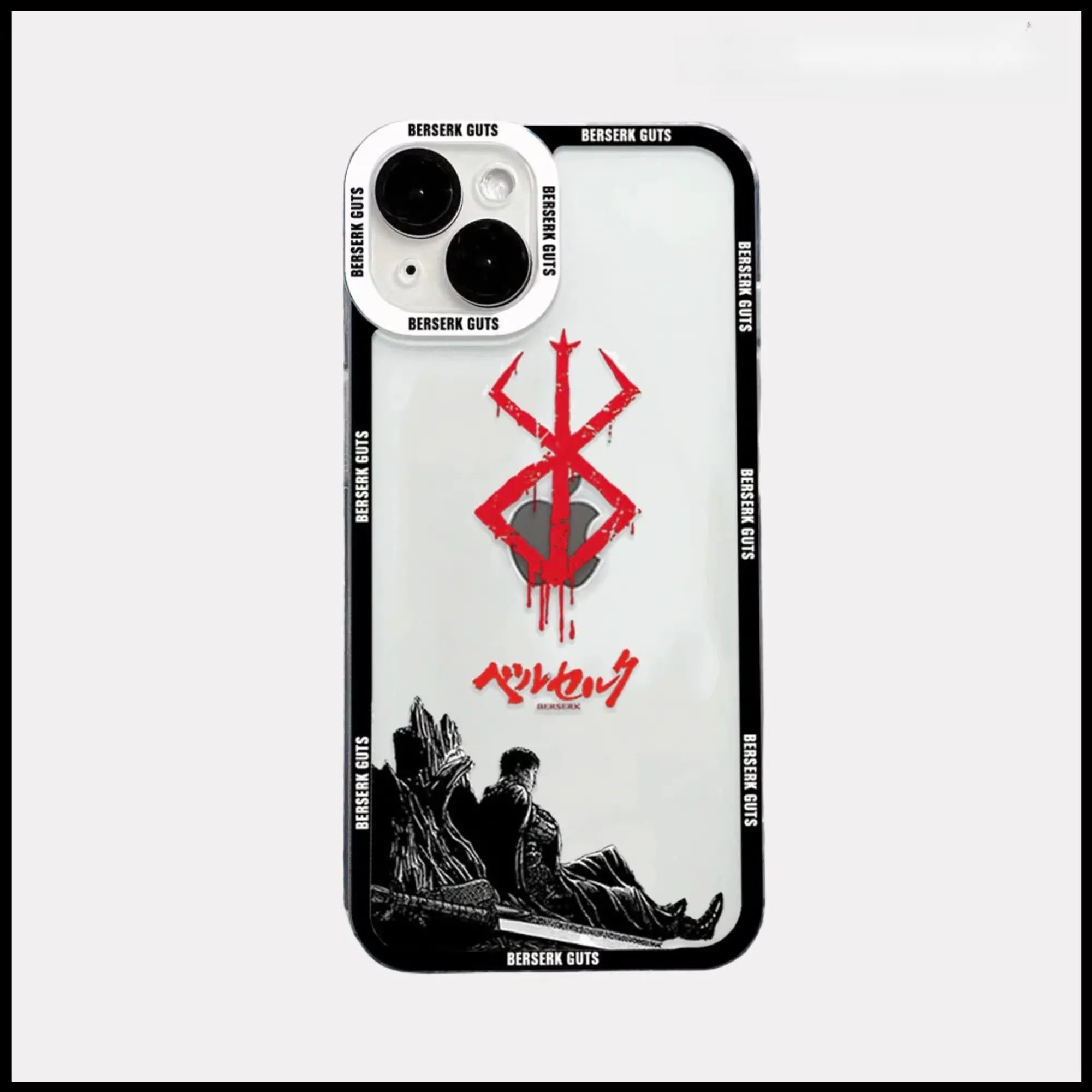 Berserk Brand Knight iPhone Case | Silicone Soft Case