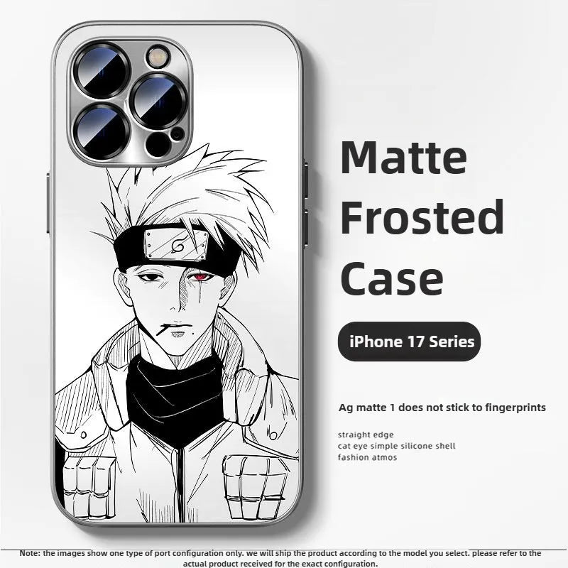 Naruto Frosted Acrylic iPhone 17 Case Anime Phone Case