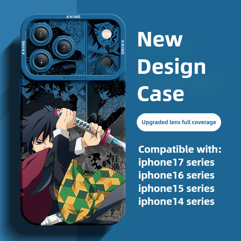Fundas para teléfono de la serie 17 de Anime Demon Slayer Giyuu Tomioka