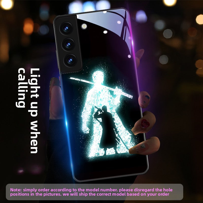 One Piece Incoming Call Light-Up  Phone Case for Samsung