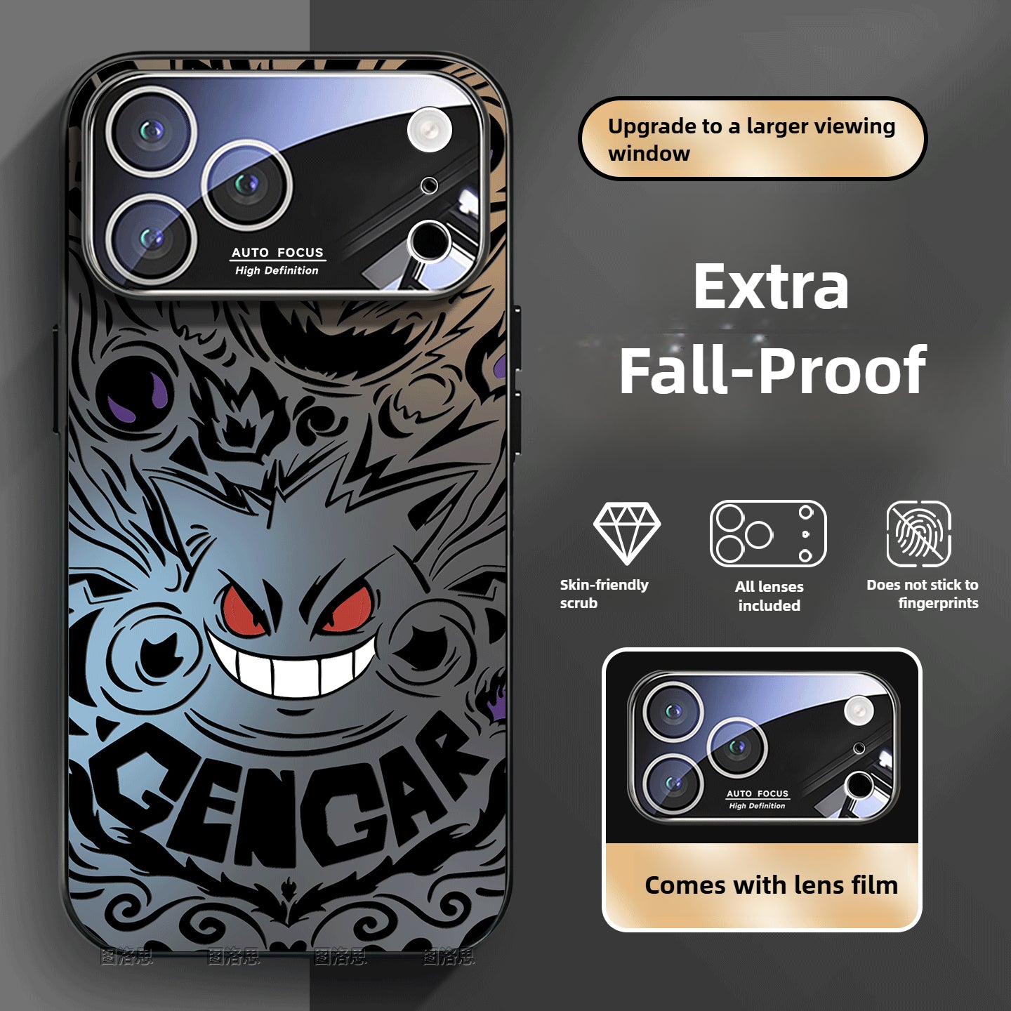 Fundas para iPhone 17 de la serie Anime Gengar