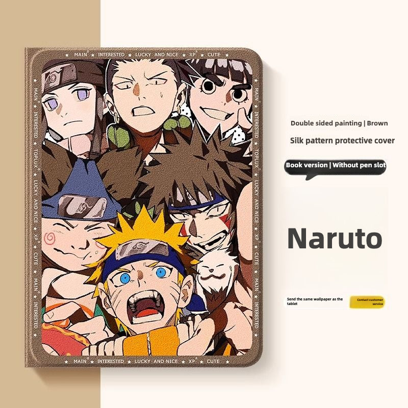 New Naruto iPad Tablet Case Textural Style