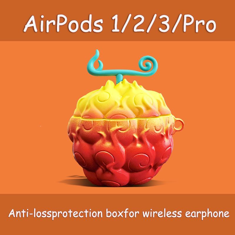 Devil Fruit AirPods Generation Cover Case for Apple