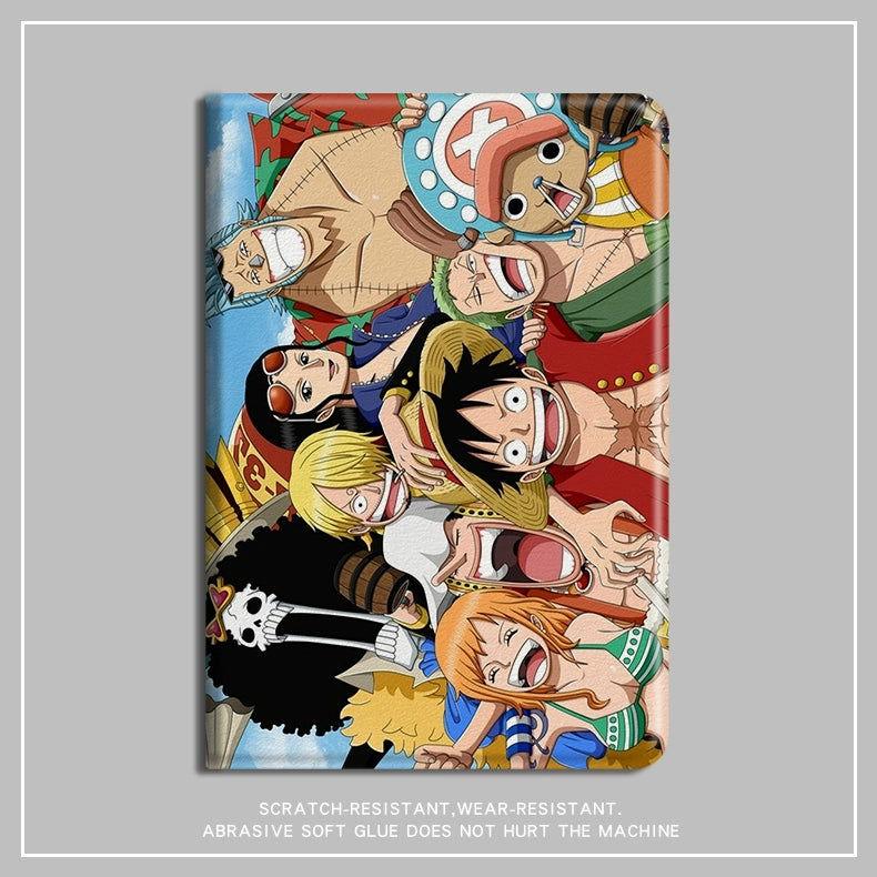2025 New ONE PIECE Luffy iPad Case Protective Tablet Case - HelloAnimeCases