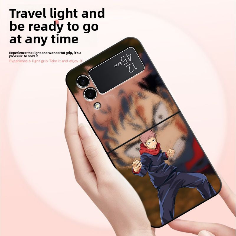 Jujutsu Kaisen Foldable Hard Phone Case For Samsung Flip