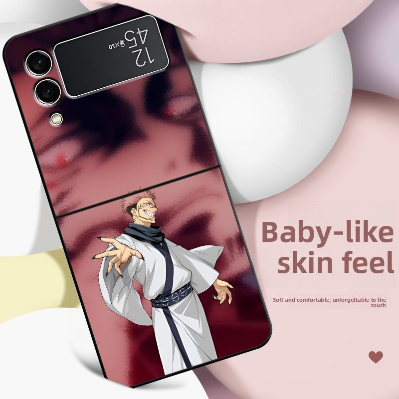 Jujutsu Kaisen Foldable Hard Phone Case For Samsung Flip