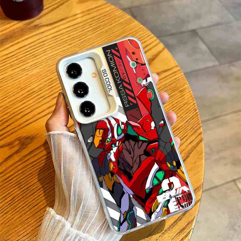 Neon Genesis Evangelion Matte Finish Samsung Flip Phone Case