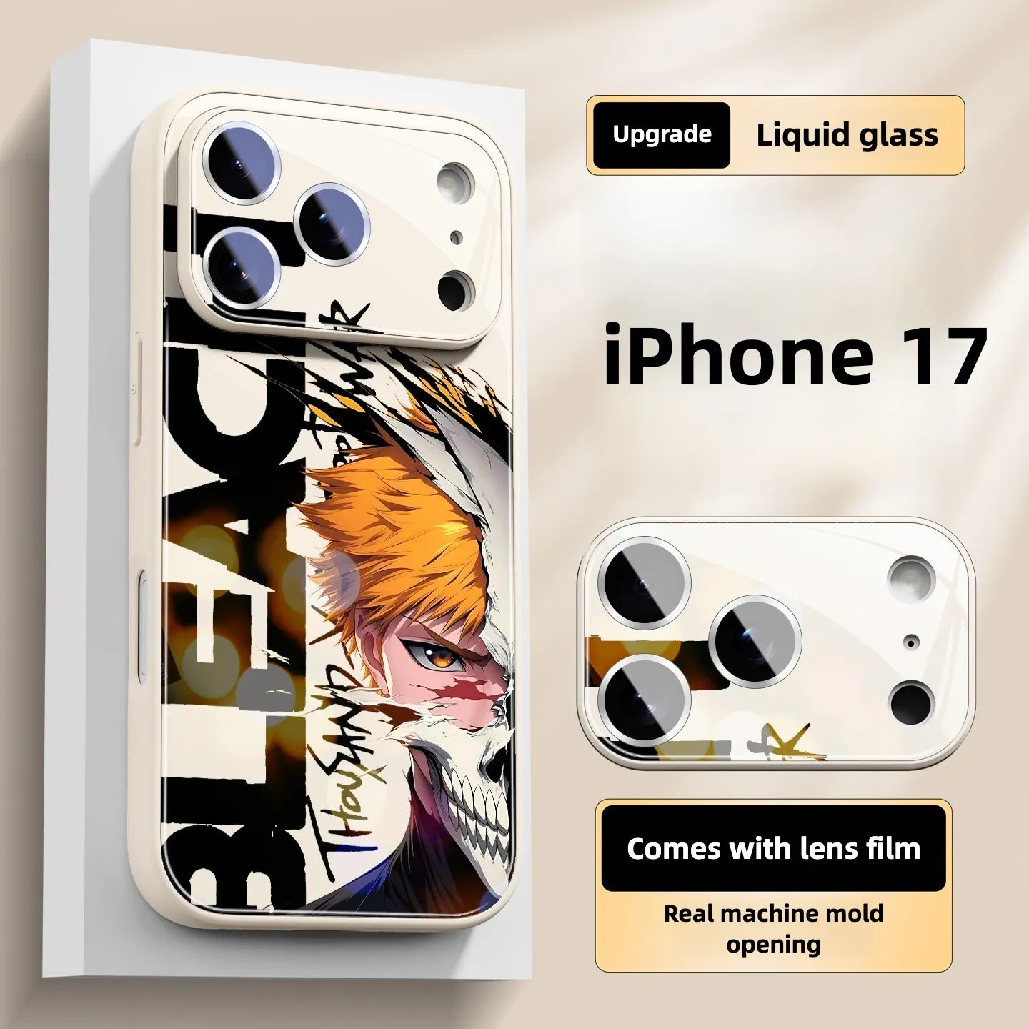 Bleach Kurosaki Ichigo iPhone 17 Case | Liquid Glass