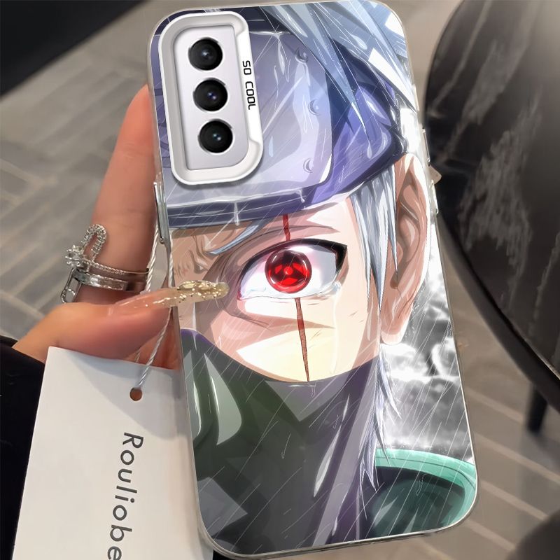 Naruto Iridescent Silver Full-Wrap Case for Samsung Phones