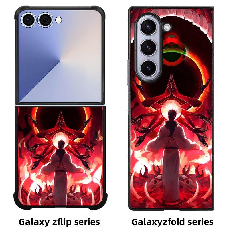 Jujutsu Kaisen Foldable Shockproof Phone Case For Samsung Flip