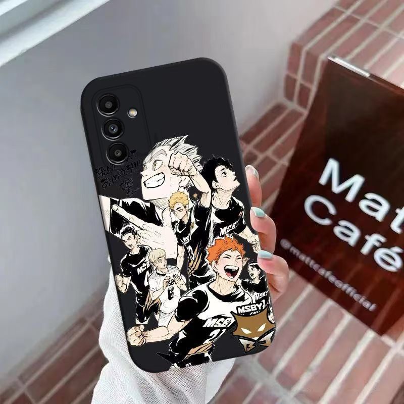 Haikyu Precision-wrapped edges Samsung Galaxy Phone Cases