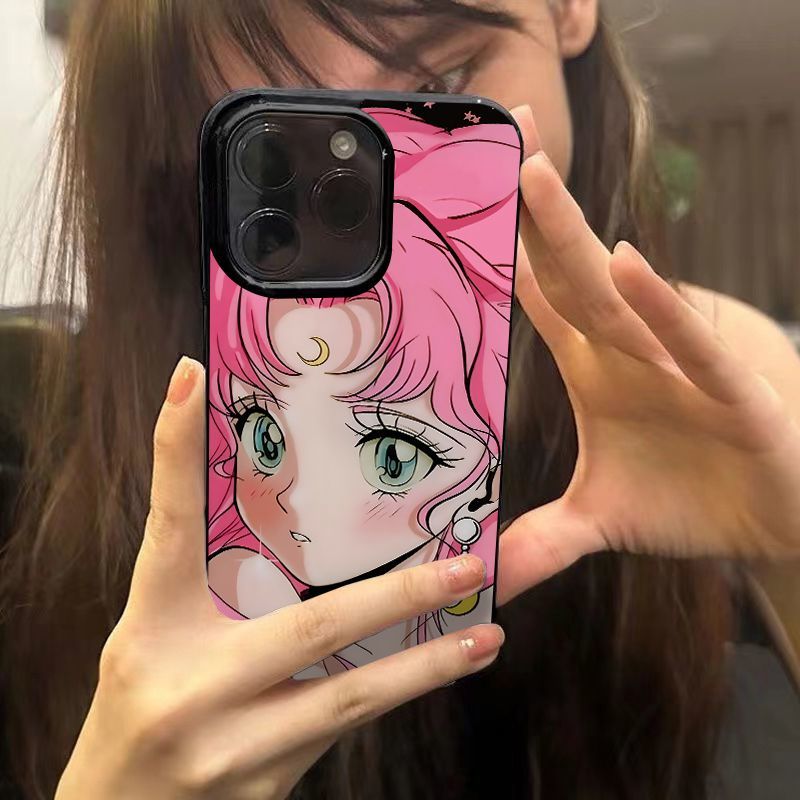 Pink-haired Sailor Moon IPhone Anime Soft Case