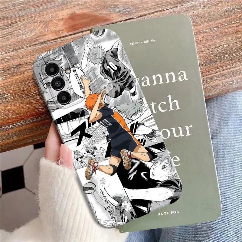 Haikyu Precision-wrapped edges Samsung Galaxy Phone Cases