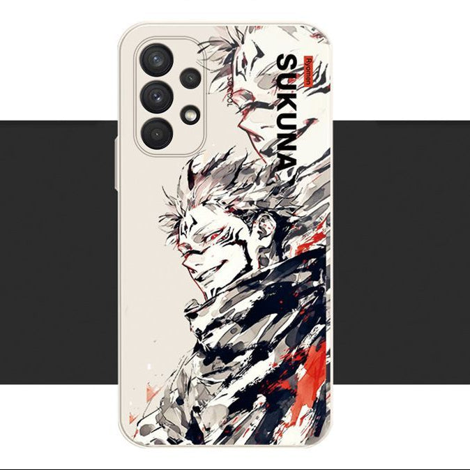 Jujutsu Kaisen All-inclusive Liquid Silicone Samsung Galaxy Phone Cases